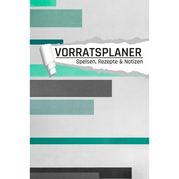 Vorratsplaner: Notreserve lagern und organisieren I Rezepte I Kontakte I Lagerbestand I grün (Paperback)