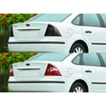 thumbnail image 3 of Rvinyl Tail Light Tint Covers Compatible with Ford Focus 2005-2007 (Sedan) - Blackout Smoke, 3 of 10