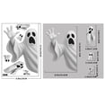 thumbnail image 4 of 2 Pack Halloween Ghost Decorations, 3D Style Ghost Halloween Decor, Removable Halloween Window Clings for Glass Windows, Spooky Halloween Decor for Home, Halloween Party Decor for, 4 of 8