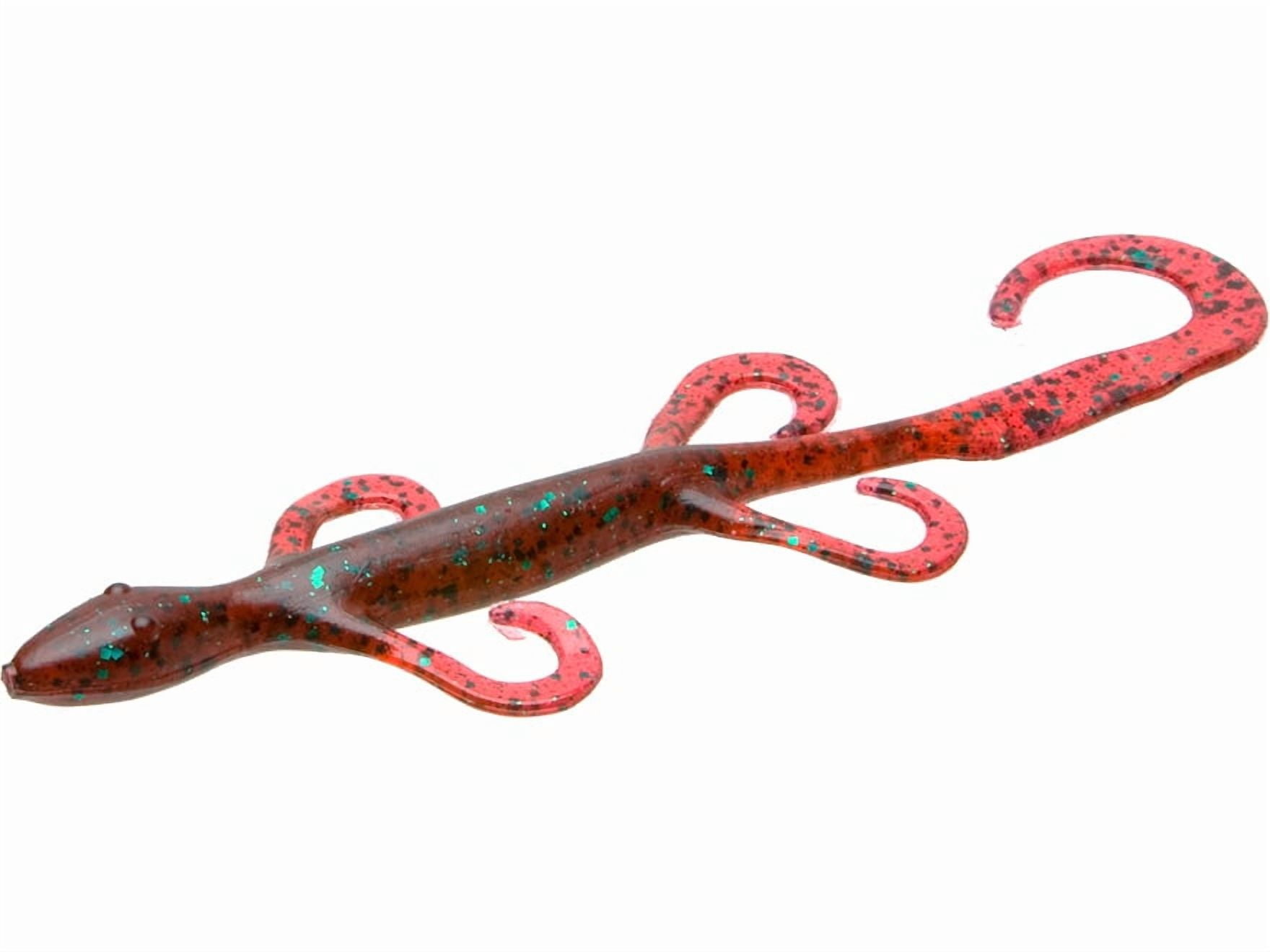 (2 pack) Zoom Lizard Fishing Bait, 6”, 9-pack, Soft Baits