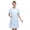 Blue, variant on Clerk Lab Coat with Notched Lapel for Everyday Wear and Duty Classic Workwear for Enthusiasts