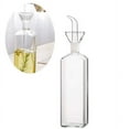 thumbnail image 3 of Oil bottle glass olive oil dispenser bottle glass cooking oil vinegar dispenser with pouring spout for kitchen and grill, 3 of 9