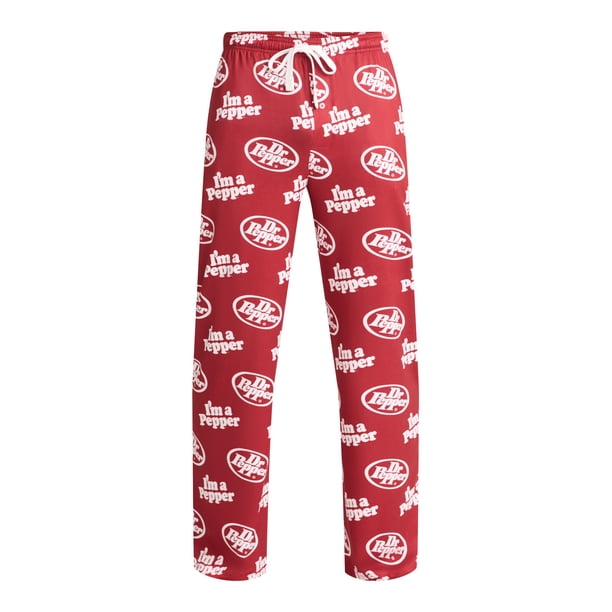 Dr. Pepper Men's Pajama Pants, Sizes S-2XL - Walmart Business Supplies Dr. Pepper Men's Pajama Pants, Sizes S-2XL - Walmart Business Supplies