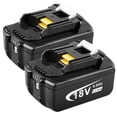 thumbnail image 1 of Batería de repuesto Fancy Buying de 18 V, 6000 mAh, paquete de 2, 1 of 7