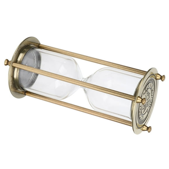 Glass Sand Clock Home Decoration Hourglass Timer Accessory Gifts Ornament, Transparent Glass with Healthy Time Management for Focus and Productivity