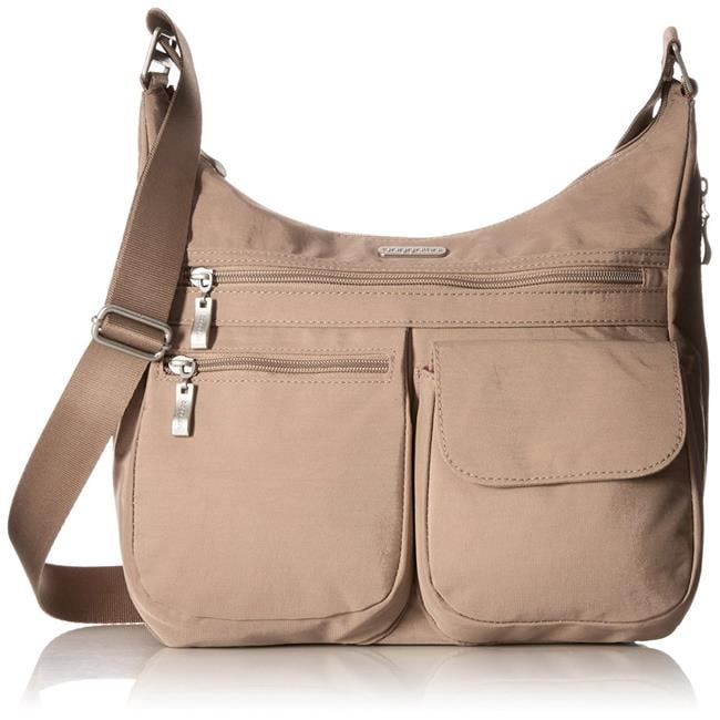 Baggallini Sac à bandoulière pour femme, poches de rangement, sac à