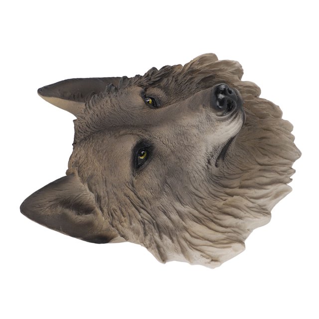 Escultura Realista De Cabeza De Animal De Resina, Exquisita Decoración De Vida Silvestre Para Sala De Estar