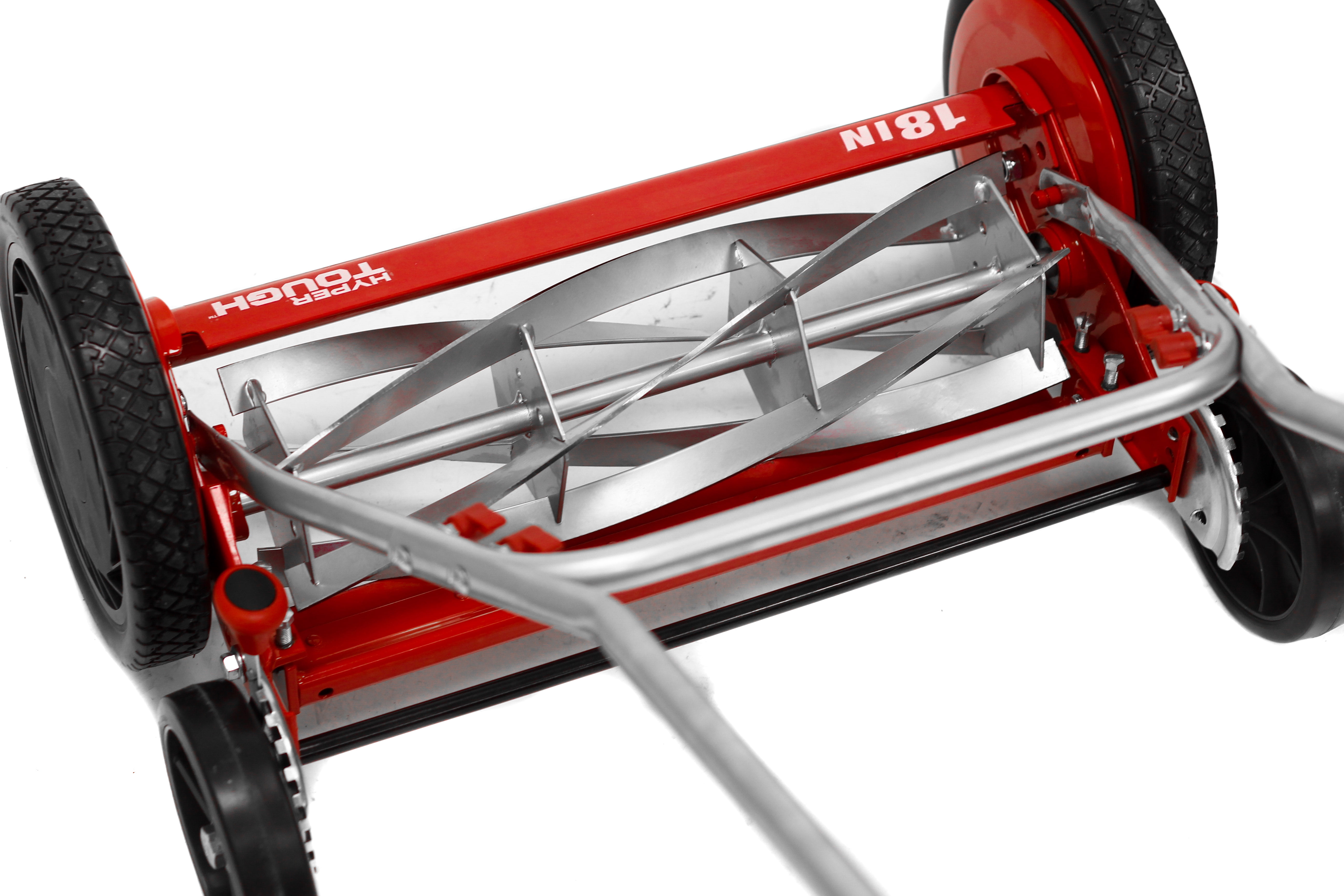 Hyper tough 18 inch reel mower hotsell