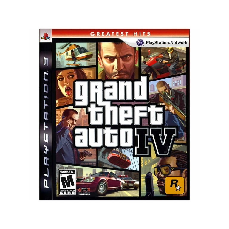 Grand Theft Auto IV, Rockstar Games, PlayStation 3, 710425370113 