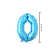 thumbnail image 4 of 16 pulgadas Tamaño grande Oro Plata Rosa Oro Número Globo Cumpleaños Decoraciones para fiestas de bodas Globos de aluminio Niño Niño Juguete Kits de decoración para fiestas impreso azul cero Injueey HA002665-60, 4 of 6