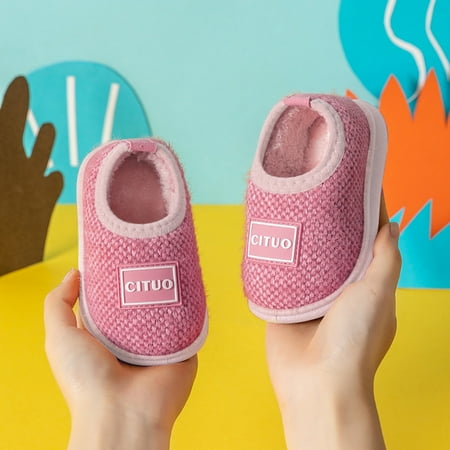 

Kids Winter Indoor Household Shoes Toddler Boys Girls House Slippers Warm Socks For Kids Fragarn