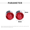 thumbnail image 2 of 4 pares de aretes sin orificios para las orejas, aretes de color no alérgicos, orejas magnéticas de acero inoxidable, 2 of 5