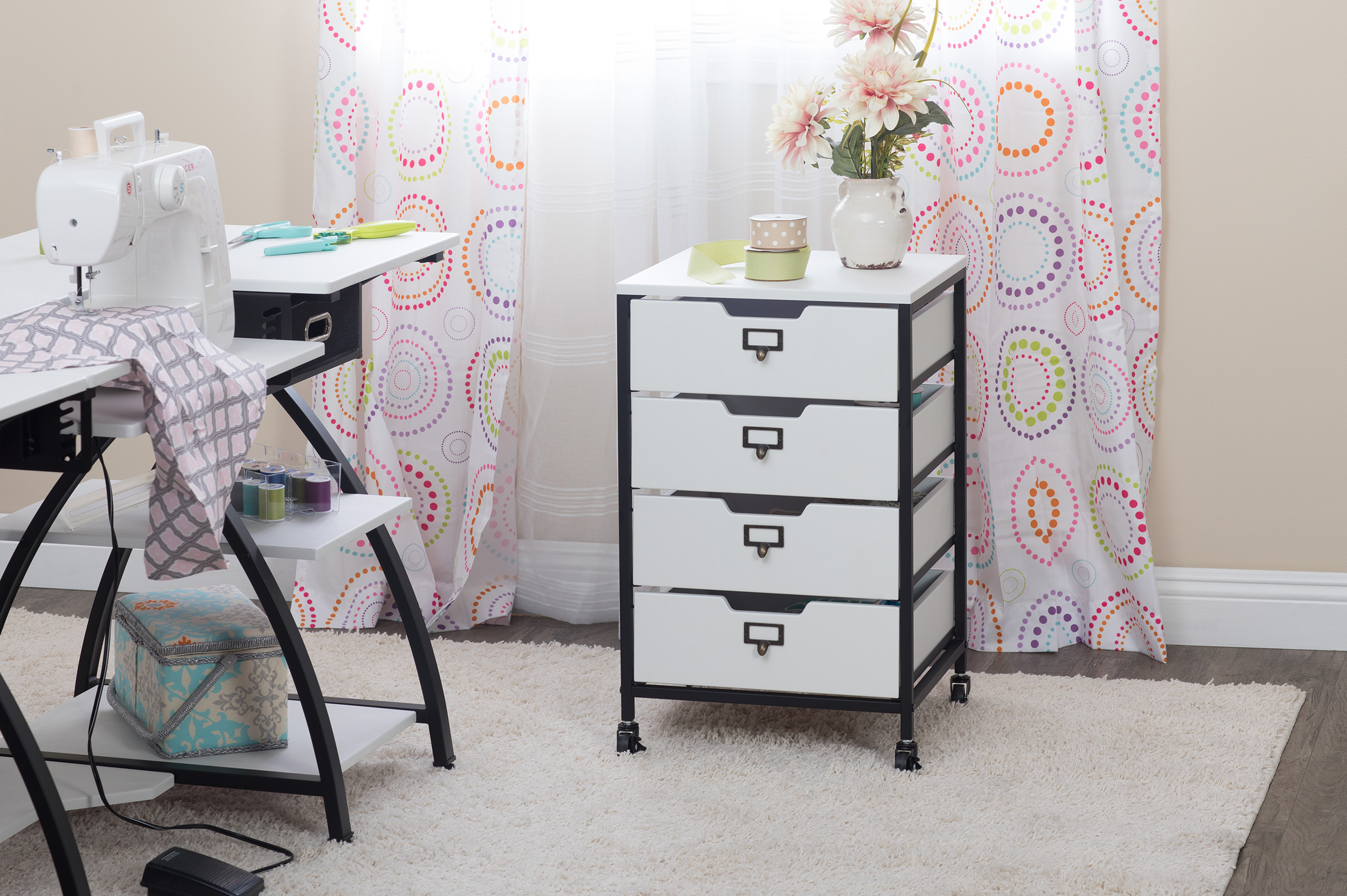 Studio Designs 4Drawer Mobile Organizer