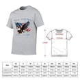 thumbnail image 5 of LAOLIUSN 250th Anniversary “250 Years” 1776-2026 Patriotic Eagle American Flag Graphic T-Shirt, 100% Cotton, Unisex S-4XL, 5 of 5