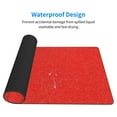 thumbnail image 3 of Pofeuu Red Glitter Print Mouse Pad,Rubber, Multipurpose Comfortable Waterproof Mousepad Desk Mat for Gamer Office Home, 3 of 8