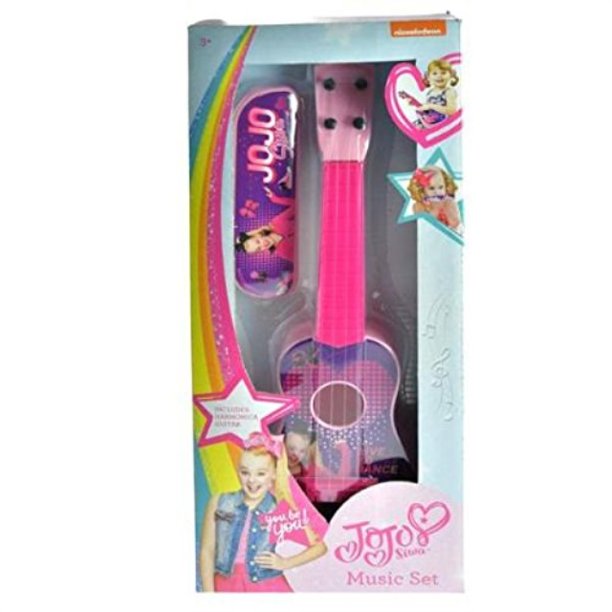 Jojo Siwa Guitar and Harmonica Set in Box Toy Instrument