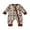 Light Brown, variant on BemeyourBBs Baby Boy Camo Romper Duck Embroidered Long Sleeve Zipper Jumpsuit