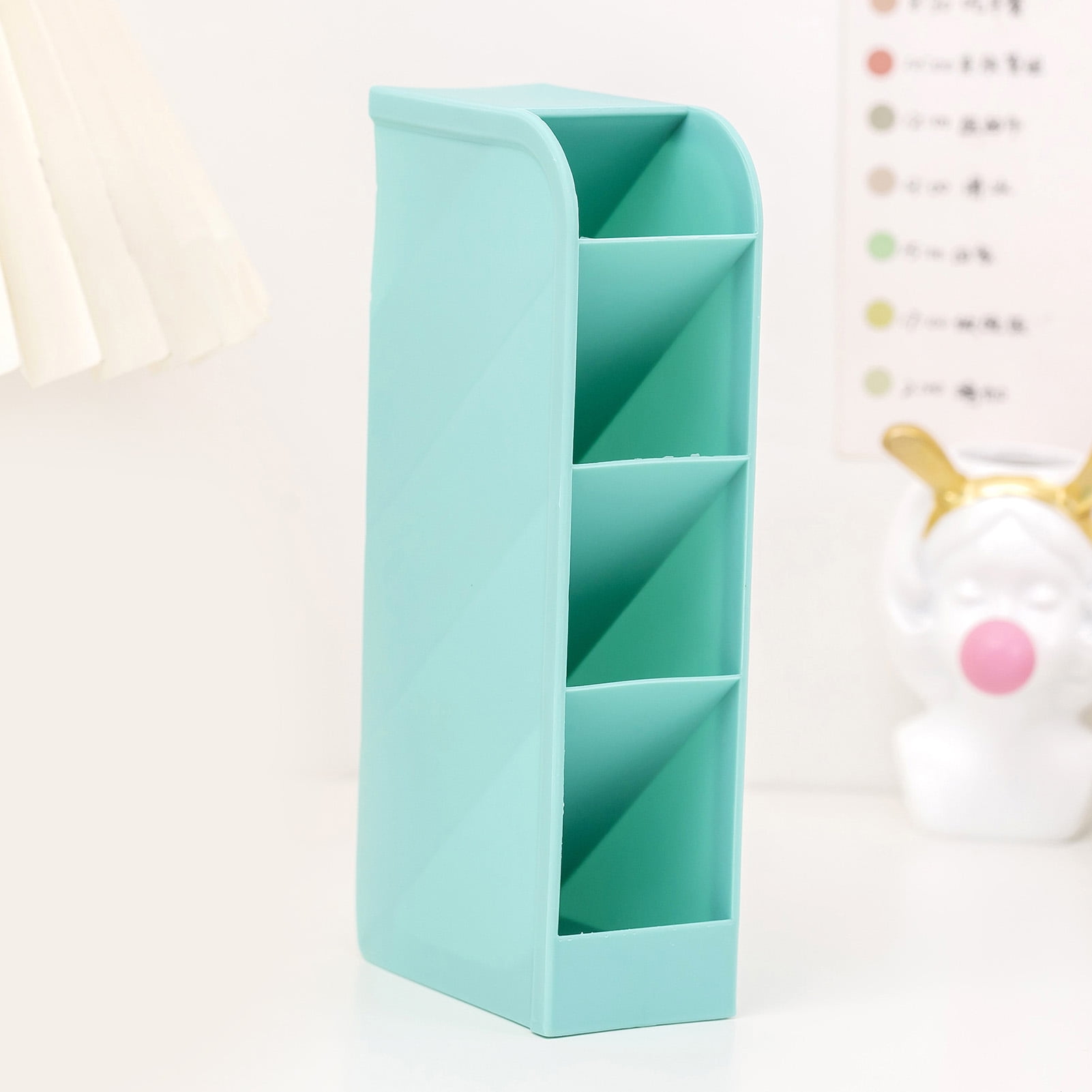 Pen Holder Desk Organizer Simple Practical Multicell Small Candy Color