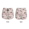 thumbnail image 4 of Disketp Cloud Sloth Print Women's Shorts Workout Shorts for Athletic Gym Running Shorts with Phone Pockets Large, 4 of 8