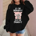 thumbnail image 2 of Kawaii Hoodie for Girls Cartoon Pattern Crewneck Cotton Long Sleeve Clothes Feminino Hoodies, 12 Years, 2 of 6