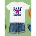 thumbnail image 3 of Fast Monster Skater T-Shirt Juniors -Image by Shutterstock,  Large, 3 of 4