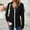 Black, variant on YLOMAY Women's Solid Color Casual Hooded Coat, Long Sleeve Comfy Loose Jackets Tops Full Zip Going Out Clothes with Pockets up to 45% Off