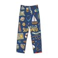 thumbnail image 6 of Daiia Marine Nautical Men's Sleep Pant with Pockets and Drawstring,Pajama Pants-Medium, 6 of 9