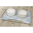 thumbnail image 2 of Simply Daisy Amoeba Meet Bone Shape Pet Feeding Mat for Dogs, 2 of 3