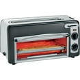 Hamilton Beach Toastation 2in1 2 Slice Black Toaster & Oven