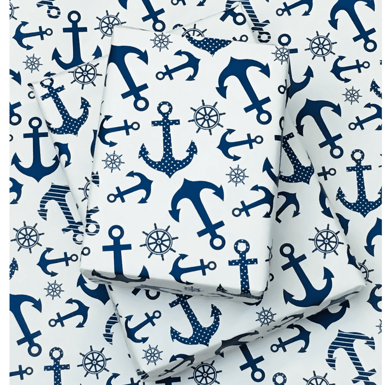 Nautical Wrapping Paper  www.