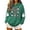 A Green, variant on Women's Halloween Hoodie Sweatshirt Vintage Frame Ghost Grid Print Oversized Long Sleeve Pullover with Kangaroo Pocket Fall Spooky Tops for Party Daily Wear Orange,S