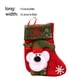 thumbnail image 5 of Bolsas de Navidad Bewildely Medias de embalaje Papá Noel Muñeco de nieve Colgador de árboles de Navidad, 5 of 6