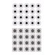 thumbnail image 1 of Juego de 40 hojas de entrenamiento de de práctica de cartulina de tiro con objetivos de papel Baoblaze Tiro al blanco de papel de tiro con arco, 1 of 8