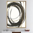 thumbnail image 2 of Designart - Gold Glamour Circle III - Posh & Luxe Framed Canvas, 2 of 3