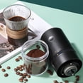 thumbnail image 3 of Electric Coffee Grinder Professional Ceramic Core Portable Electric Mill Easy Clean Fast Charging Blue Light Indicator Kitchen Accessory, 3 of 7