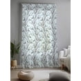 thumbnail image 2 of Sheer Curtains 96 Inches Long, Natural Trees Branches Semi Sheer Curtains Light Filtering Window Treatment, Colored Birds Vintage Rustic Blue Privacy Voile Drapes for Living Room Bedroom 52x96 Inch, 2 of 7