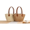 thumbnail image 2 of LHSHID Sac en Paille pour Femmes Sac d'Été de Plage Mignon Sac Hobo Tissé à la Main Sac à Main en Raphia de Maïs Sac à Poignée Supérieure Sac de Vacances Panier Bourse 2023, 2 of 6