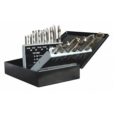 

Westward Gun Tap/Drill Bit Set 18 pcs 5PXJ1