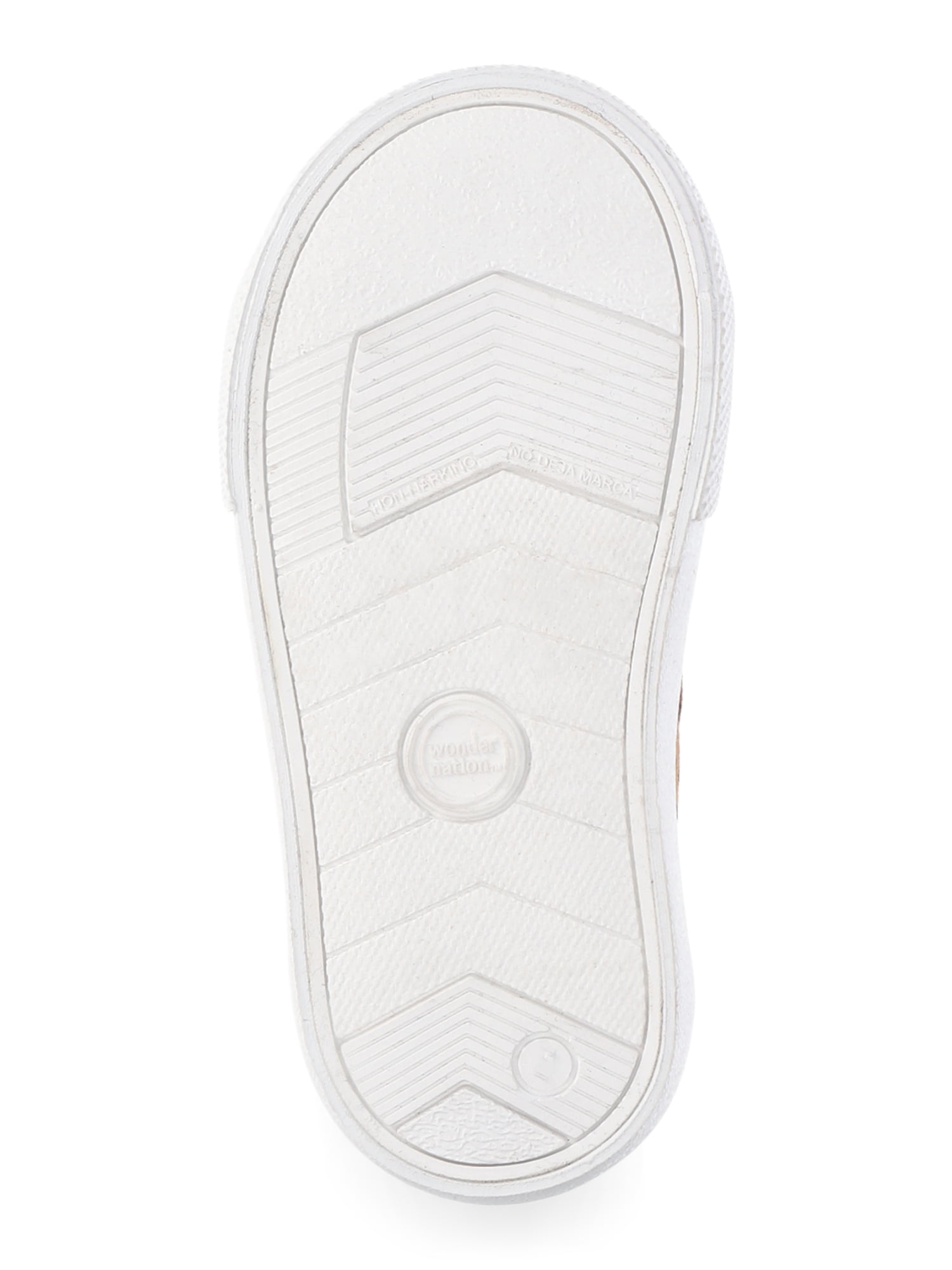 Wonder Nation Toddler Girls Canvas Skate Sneakers