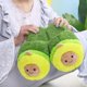 thumbnail image 4 of Bonitas pantuflas de peluche de aguacate, cálidas y peludas, para el invierno, ideales para mujeres y niñas., 4 of 8
