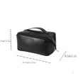thumbnail image 4 of Cadorn Portable Makeup Case Travel Toiletry Bag – Black Cosmetic Storage Organizer for Makeup & Toiletries, 4 of 9