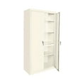 thumbnail image 1 of Steel Multipurpose Storage Cabinet with 4 Adjustable Shelves, Putty - 36"L x 18"W x 78"H, 1 of 2
