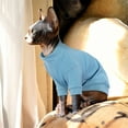 thumbnail image 5 of UOSIA Cat Clothes, Stretchy Cat Shirt, Cat Sweater with Sleeves, Sphynx Cat Clothes, 5 of 6