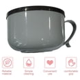thumbnail image 1 of Instant Noodle Bowl Stainless Steel Lunch Bowl Stainless Box Large Capacity Fast Food Cup Storage Container with Lid, L, Blue, 1 of 9