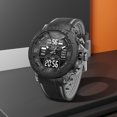 thumbnail image 2 of SMAEL Dual Display Digital Analog Sports Watch Waterproof Military Quartz Watch for Men, 2 of 7