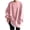 Pink, variant on Women's Loose Casual Pullover Solid Color Sweatshirt, Simple Fall Winter Fashion with Comfort Fit and Soft Material for Everyday Use and Layering,Army Green,L