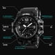 thumbnail image 5 of Reloj deportivo para hombre Reloj de pulsera impermeable digital LED Dual rojo jinwen reloj digital para hombre, 5 of 8