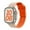 Starlightorange, variant on Dwitch Band for Apple watch 42/44/45/49mm, Breathable Sport Silicone Strap with Secure Fit for Apple Watch Ultra, Series 9/8/7/SE/6/5/4/3/2/1,Blackorange