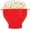 Red, variant on Microwave Popcorn Popper with Lids - Silicone - No Oil or Butter Required - Collapsible Bowls - BPA-Free - Movie Night Supplies - Pink