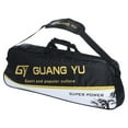 thumbnail image 1 of Uxcell 3 Racquet Waterproof Tennis Badminton Racket Bag Carrying Bag with Shoulder Strap, Black, 1 of 8